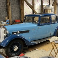 1936 Rover 14 sports saloon for sale in Richard Edmunds July Auction