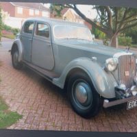 The sole surviving 1940 model 14hp Sports Saloon OFFERS PLEASE